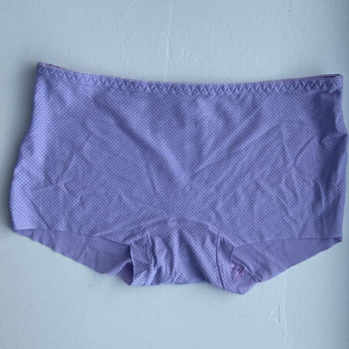 culotte microfibre violet