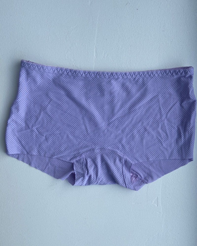 culotte microfibre violet